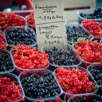 Berries at the Market by Mardi Michels