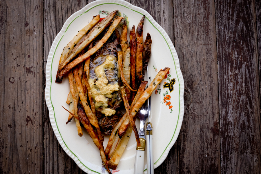 Steak frites from my Paris Kitchen on eatlivetravelwrite.com