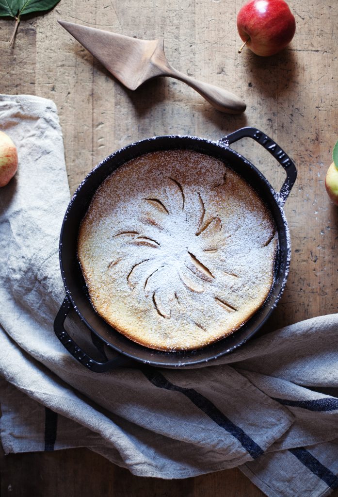 apple clafoutis xiv