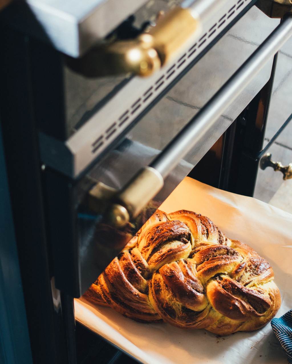 Pumpkin and Walnut Brioche