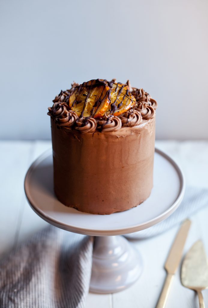 Eggless Chocolate Cake - La Rondine