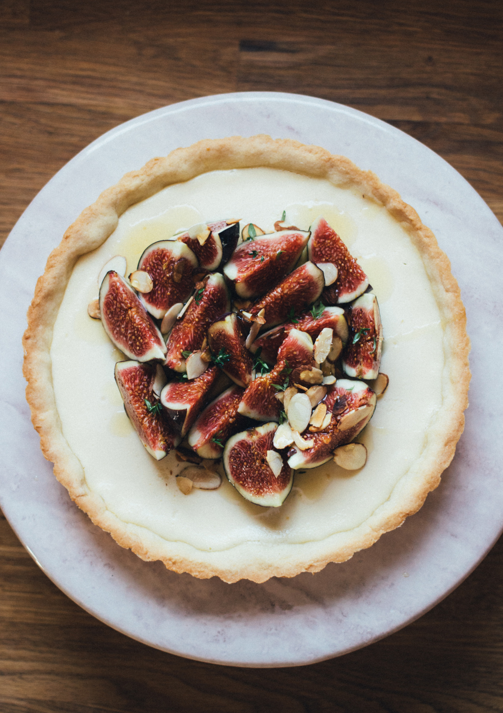 Fresh Fig Cheesecake Tart