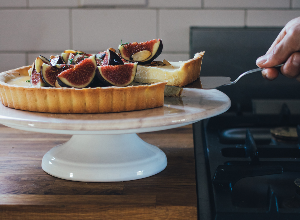 Fresh Fig Cheesecake Tart