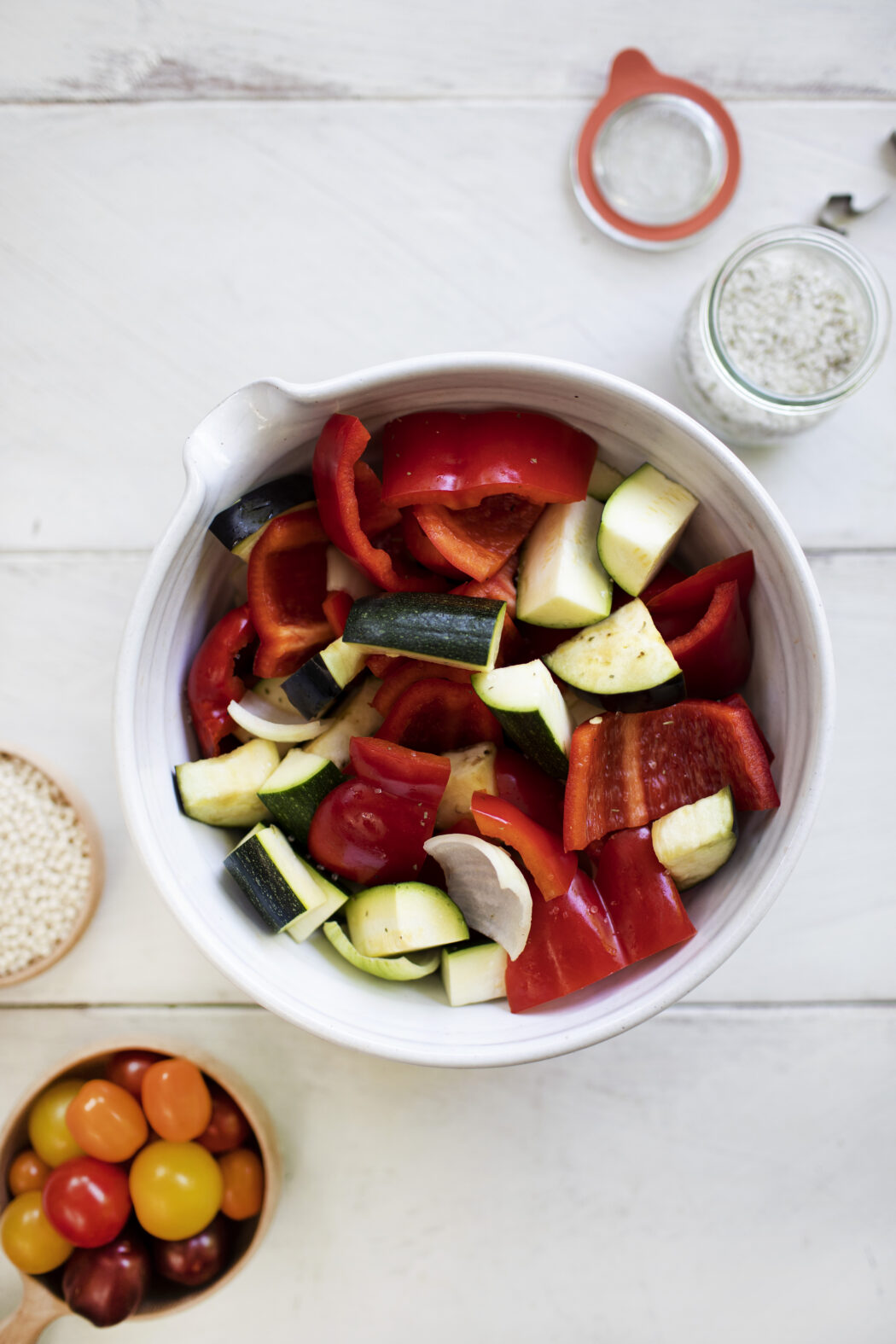 Roasted Ratatouille with Pearl Couscous