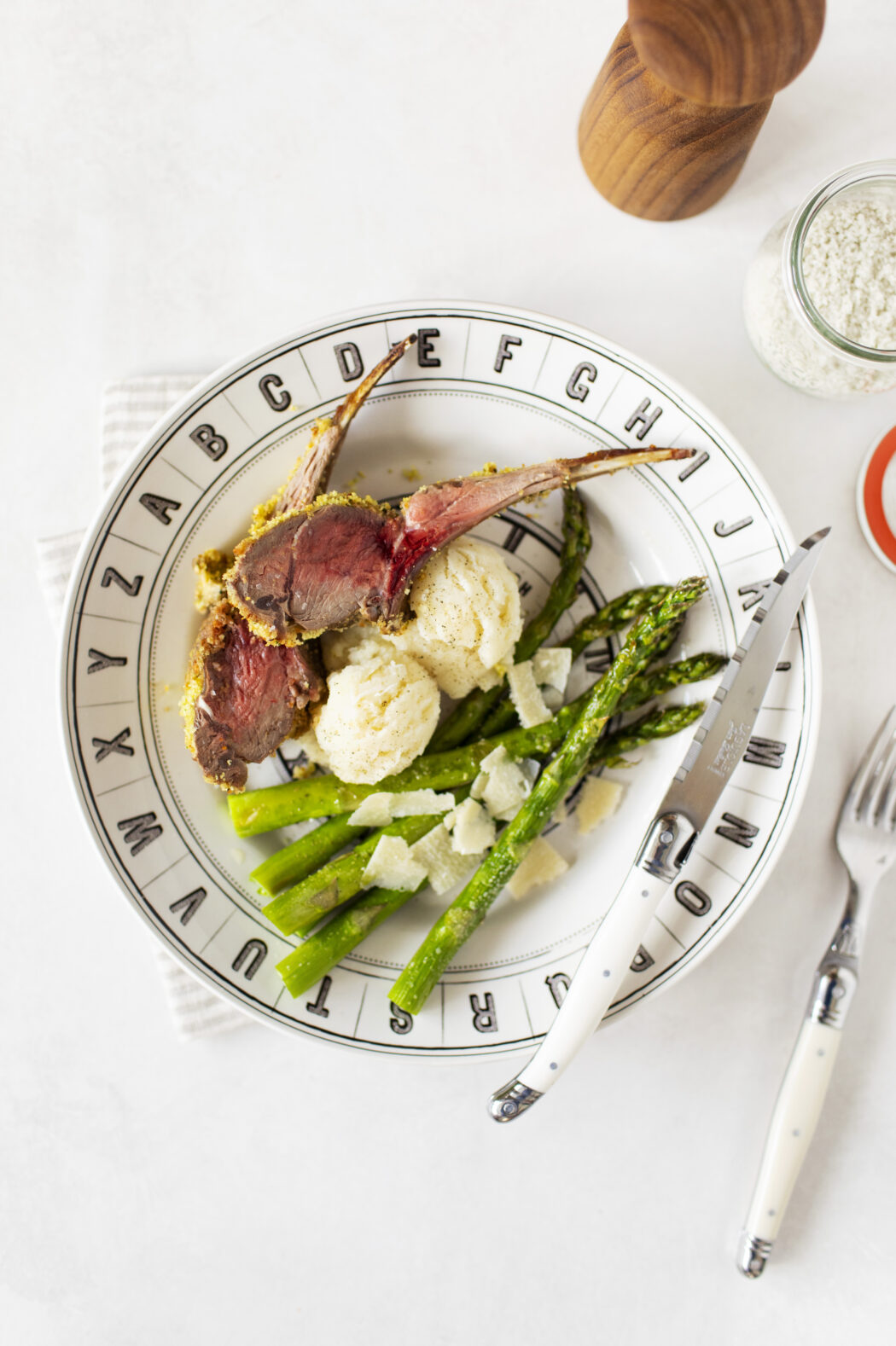 Rack of Lamb with Herb Crust