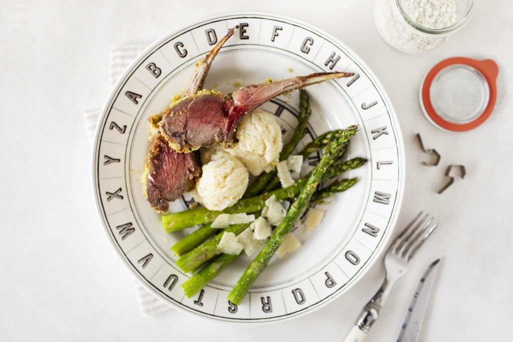 Rack of Lamb with Herb Crust