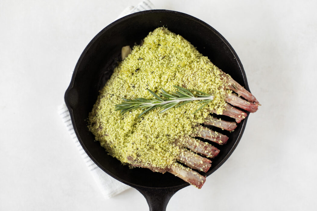 Rack of Lamb with Herb Crust