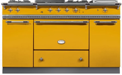 60" Lacanche Fontenay range - Provence Yellow color