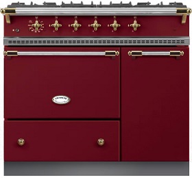 40" Lacanche Vougeot range - Burgundy Red color